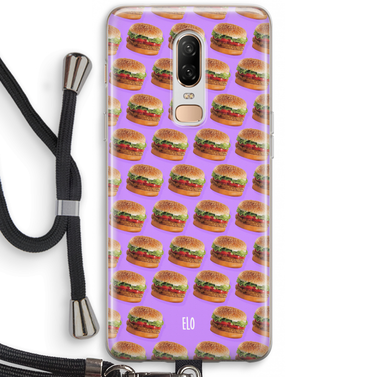 Giants: OnePlus 6 Transparant Hoesje met koord