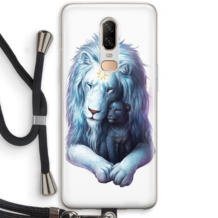 Child Of Light: OnePlus 6 Transparant Hoesje met koord