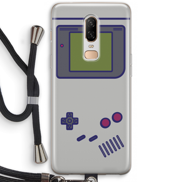 Game On: OnePlus 6 Transparant Hoesje met koord