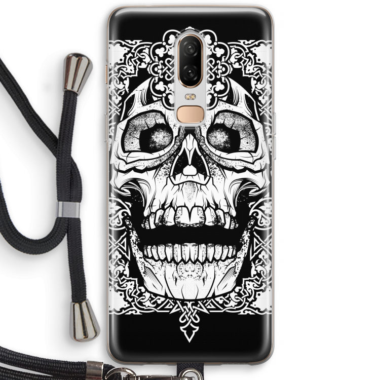 Seek & Destroy: OnePlus 6 Transparant Hoesje met koord