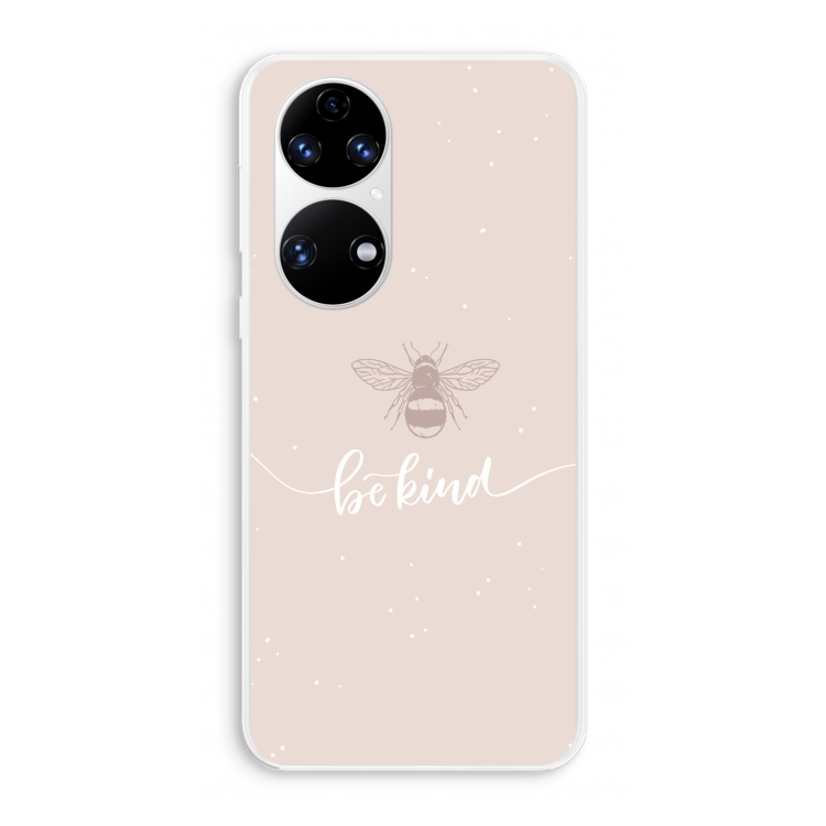 Be(e) kind: Huawei P50 Transparant Hoesje