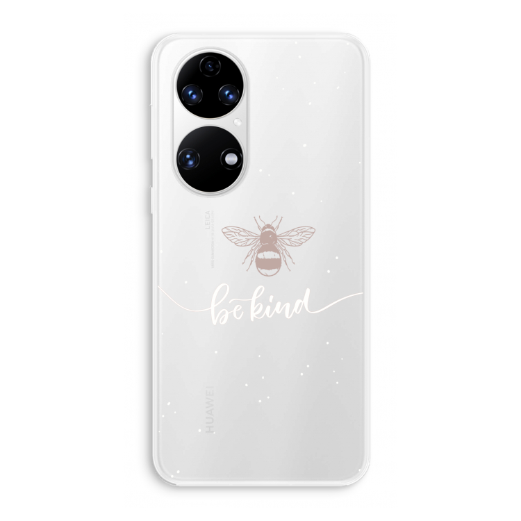 Be(e) kind: Huawei P50 Transparant Hoesje