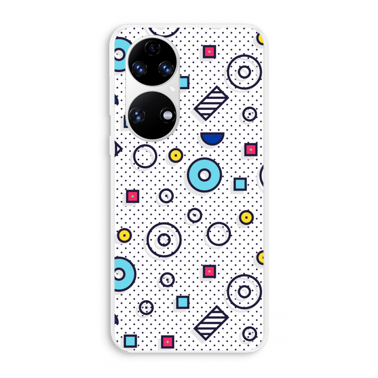 8-bit N°9: Huawei P50 Transparant Hoesje