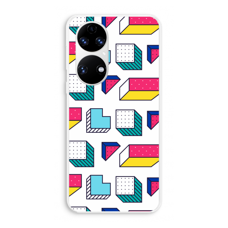 8-bit N°7: Huawei P50 Transparant Hoesje