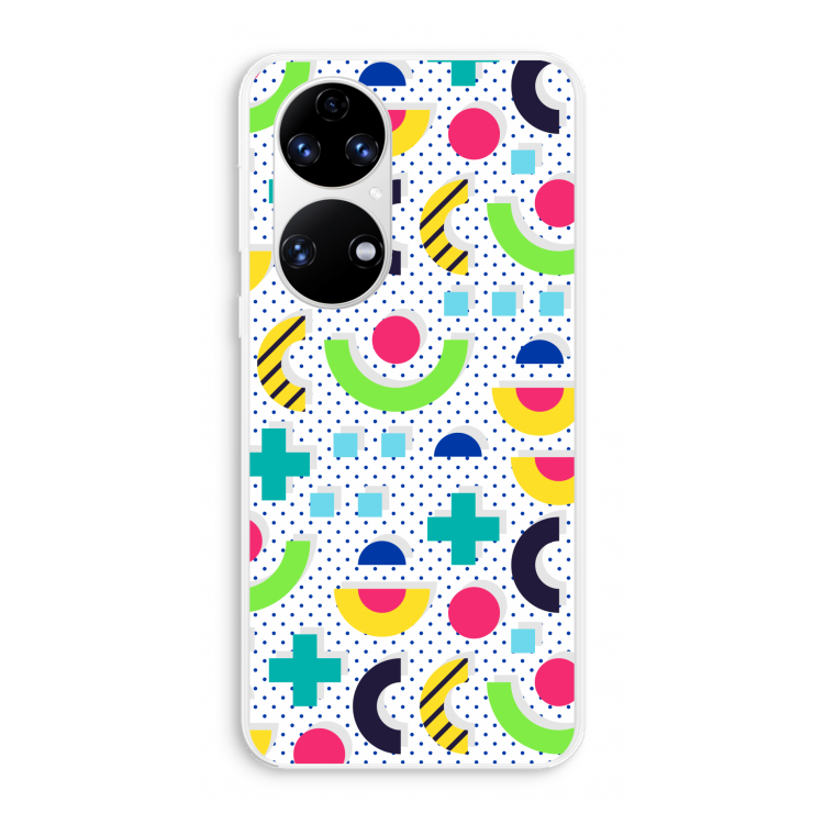 8-bit N°1: Huawei P50 Transparant Hoesje