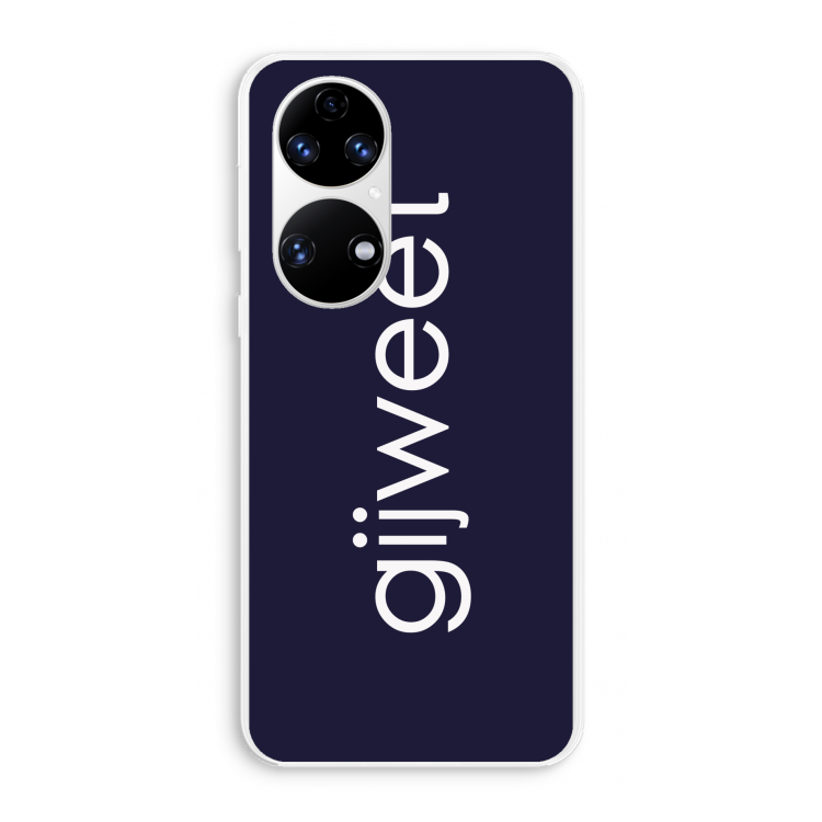 Gijweet: Huawei P50 Transparant Hoesje