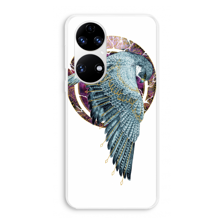 Golden Falcon: Huawei P50 Transparant Hoesje