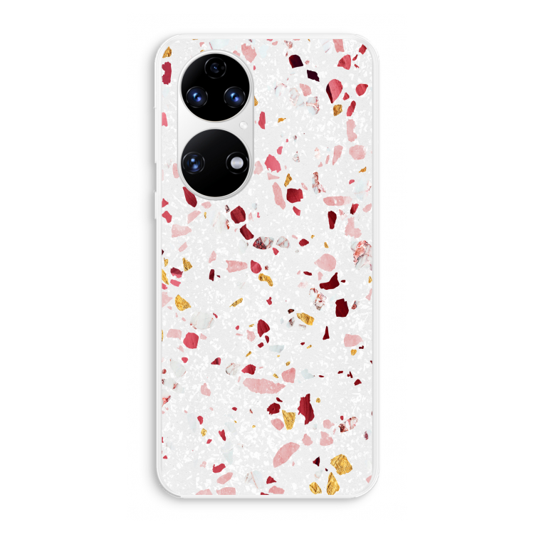 Terrazzo N°9: Huawei P50 Transparant Hoesje