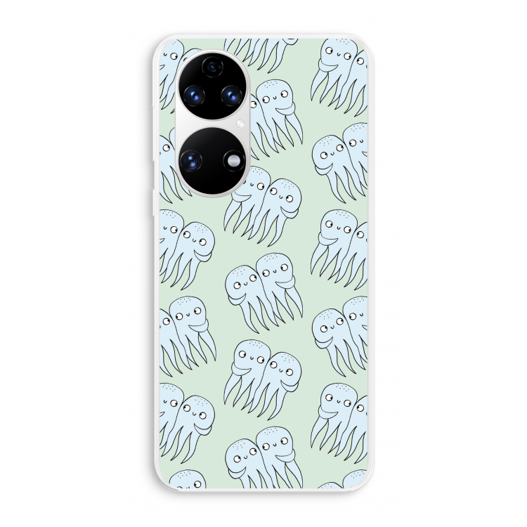 Octopussen: Huawei P50 Transparant Hoesje