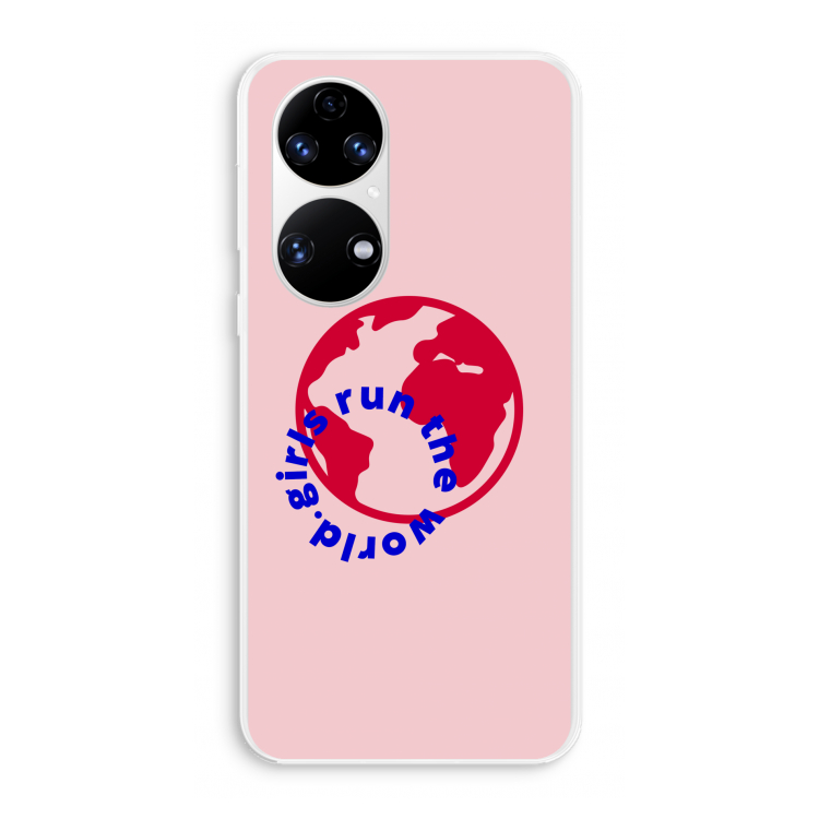 Run The World: Huawei P50 Transparant Hoesje