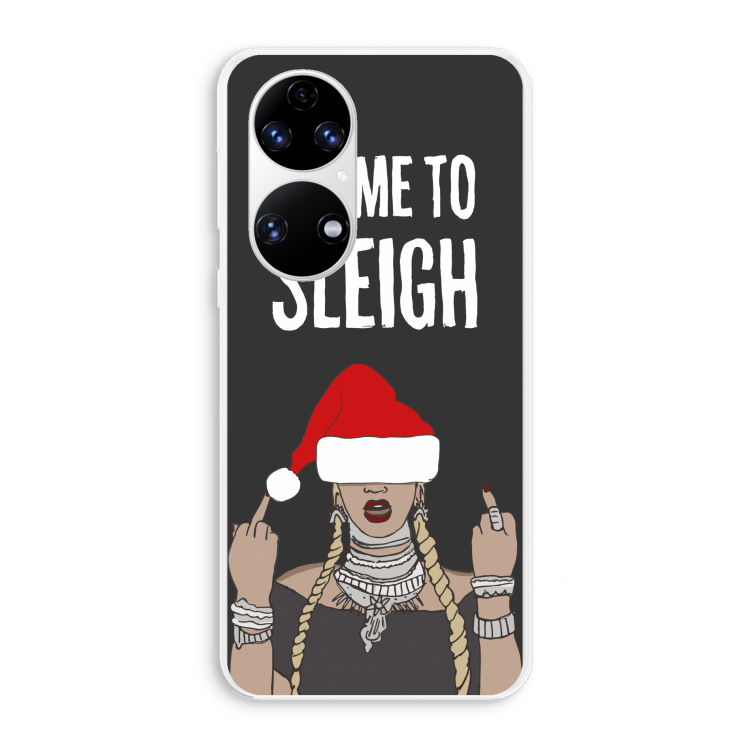 Came To Sleigh: Huawei P50 Transparant Hoesje