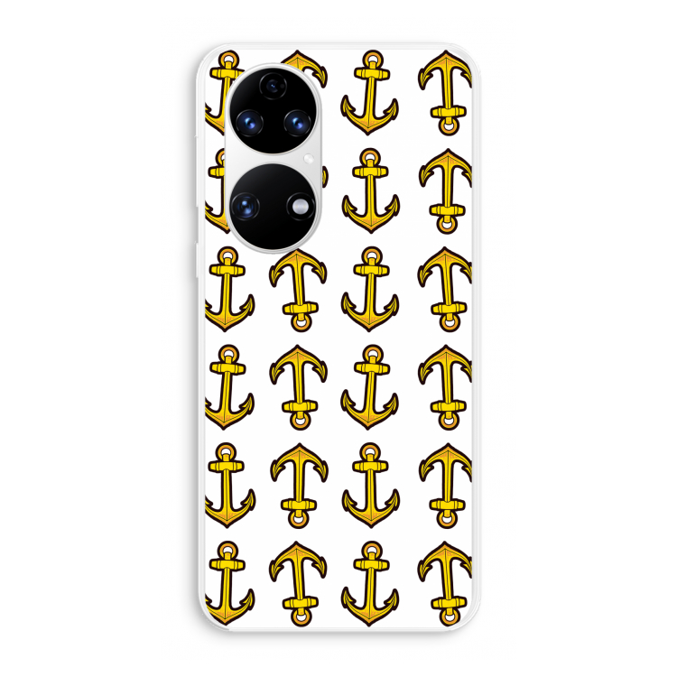 Musketon Anchor: Huawei P50 Transparant Hoesje