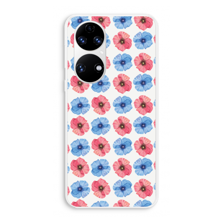 Klaproosjes: Huawei P50 Transparant Hoesje