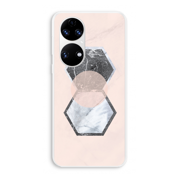 Creatieve toets: Huawei P50 Transparant Hoesje