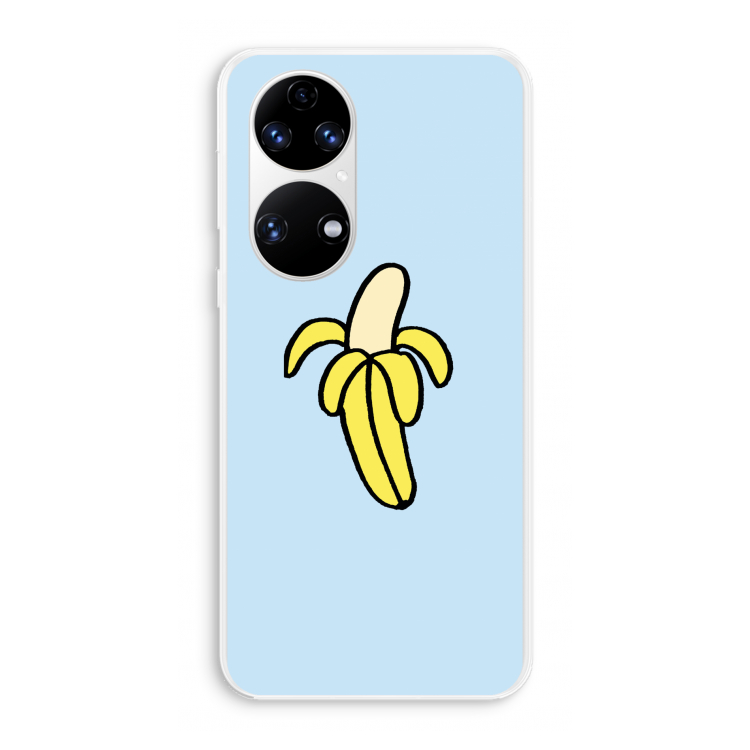 Banana: Huawei P50 Transparant Hoesje