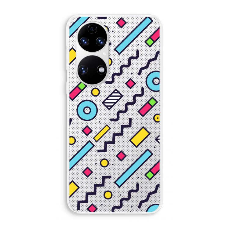 8-bit N°8: Huawei P50 Transparant Hoesje