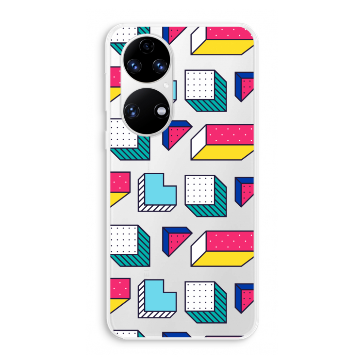 8-bit N°7: Huawei P50 Transparant Hoesje