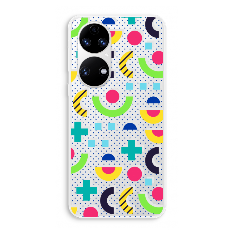 8-bit N°1: Huawei P50 Transparant Hoesje