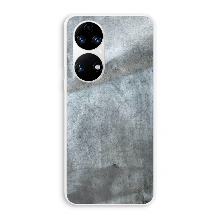 Grey Stone: Huawei P50 Transparant Hoesje