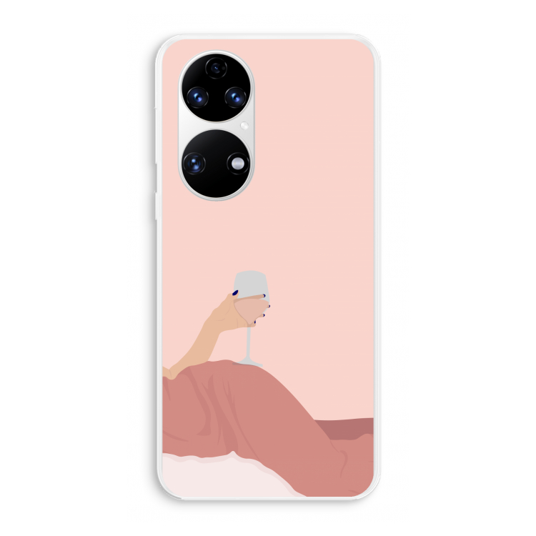 Wine: Huawei P50 Transparant Hoesje