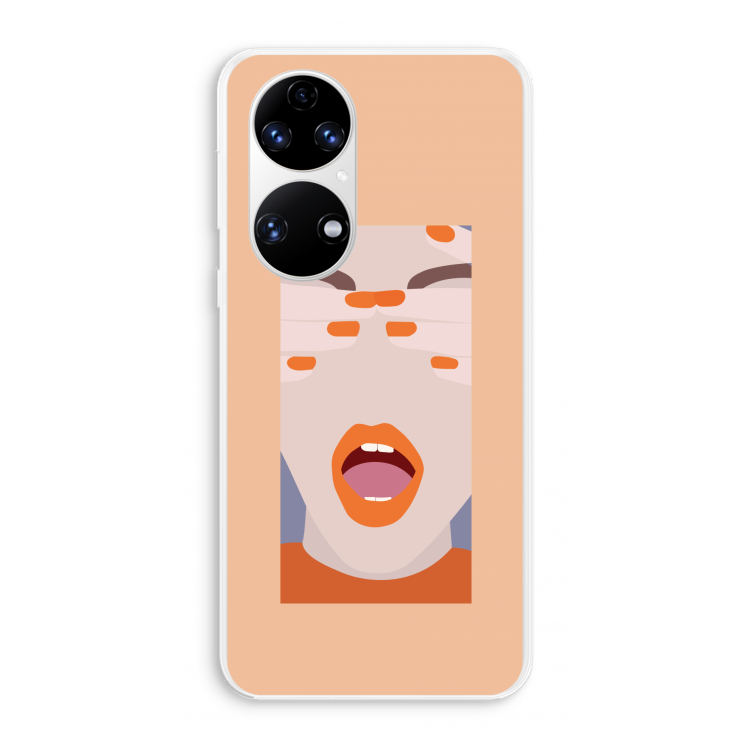 Surprise: Huawei P50 Transparant Hoesje