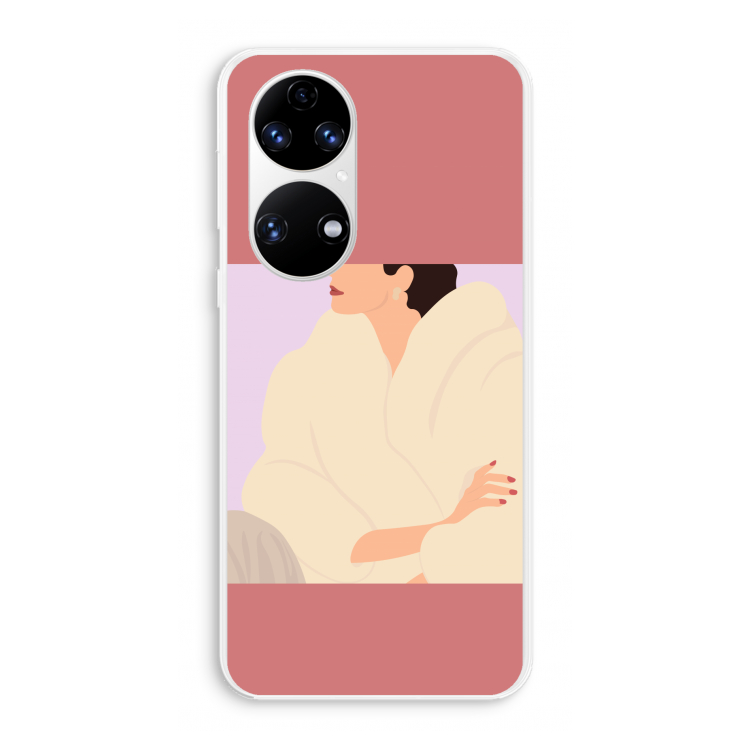 Cosy: Huawei P50 Transparant Hoesje