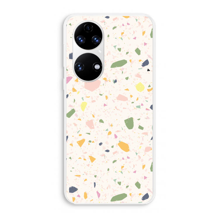 Terrazzo N°21: Huawei P50 Transparant Hoesje