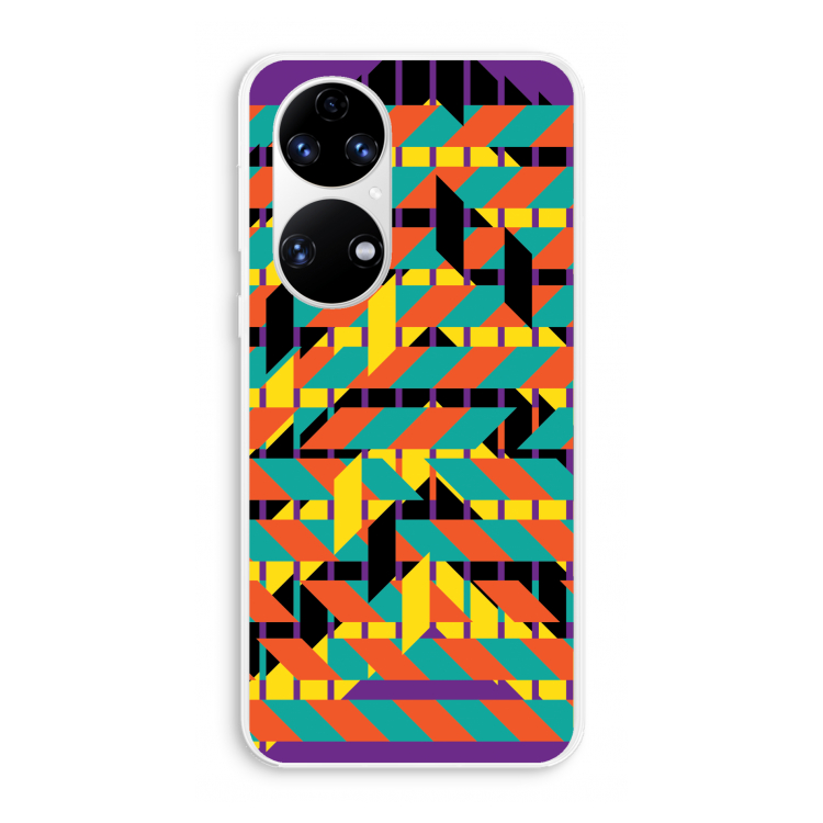 Skew Bee 2: Huawei P50 Transparant Hoesje