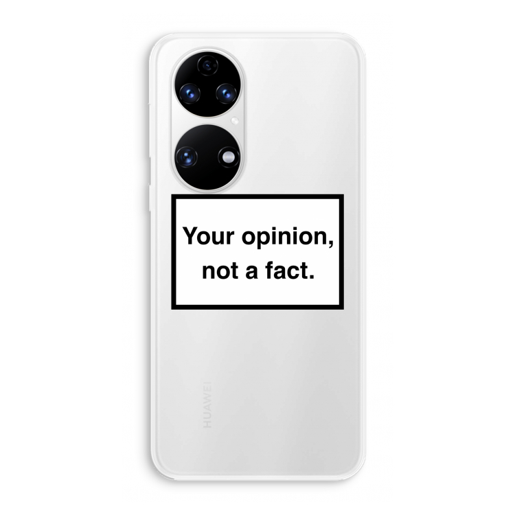 Your opinion: Huawei P50 Transparant Hoesje
