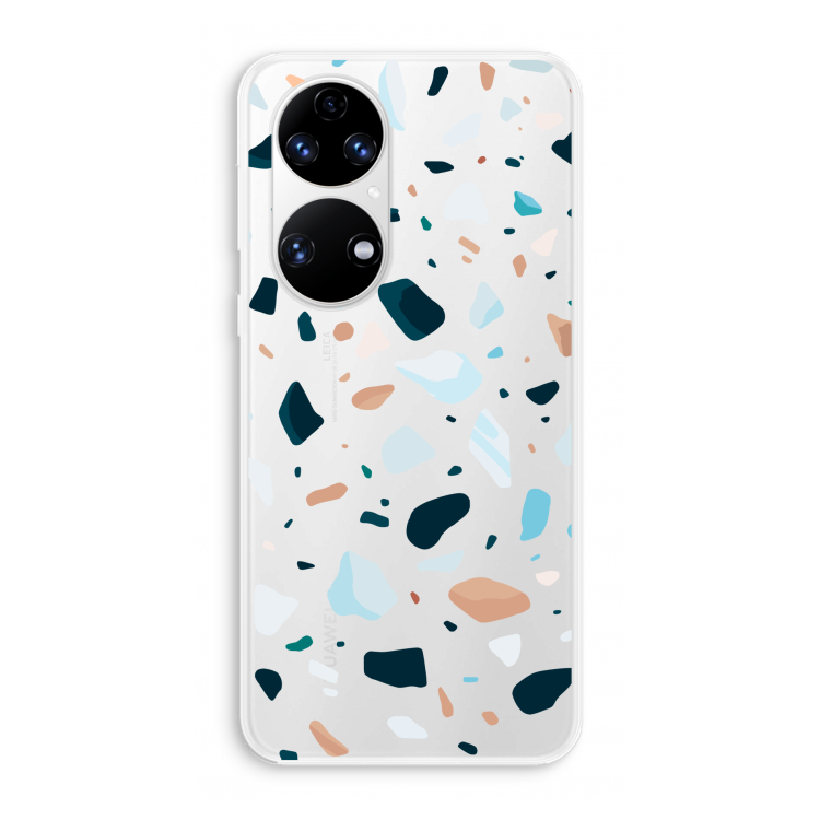 Terrazzo N°13: Huawei P50 Transparant Hoesje