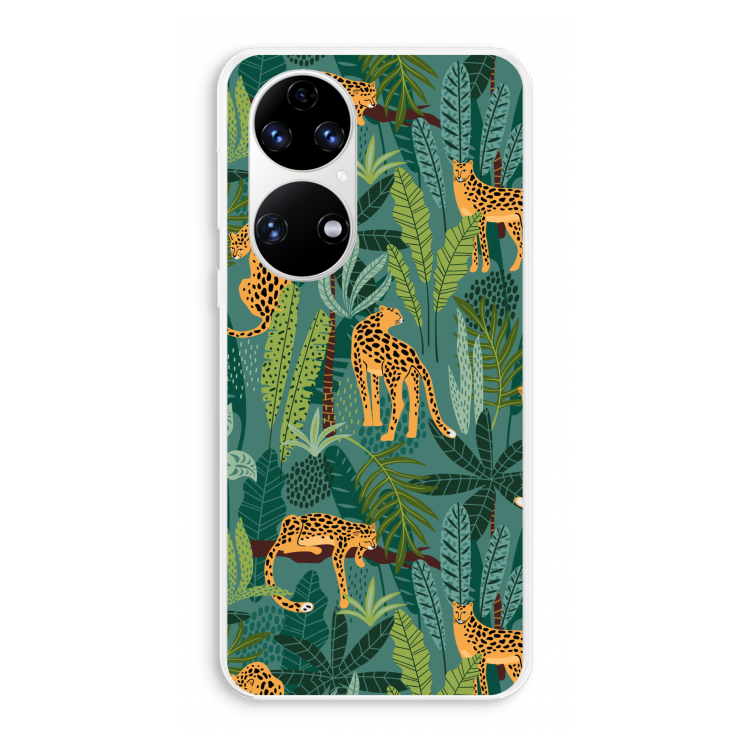 Luipaard 2: Huawei P50 Transparant Hoesje