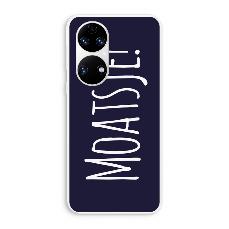 Moatsje!: Huawei P50 Transparant Hoesje