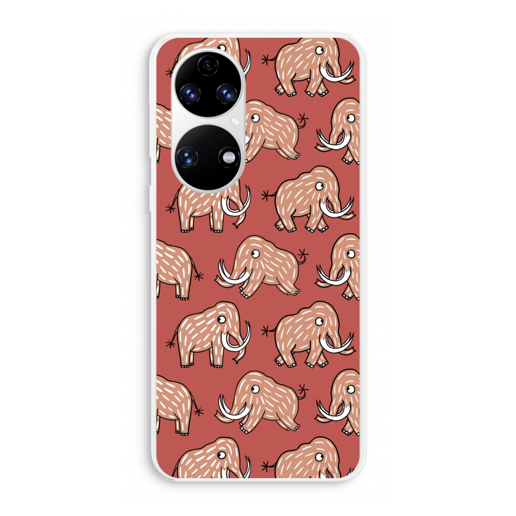 Mammoet: Huawei P50 Transparant Hoesje