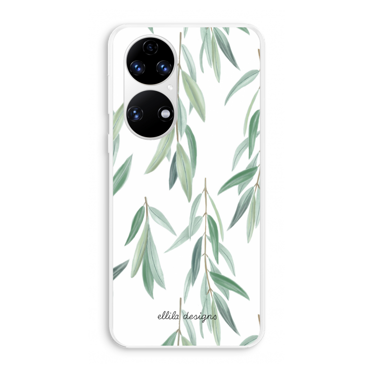 Branch up your life: Huawei P50 Transparant Hoesje