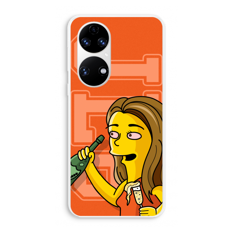 Jamie Lee Simpson: Huawei P50 Transparant Hoesje