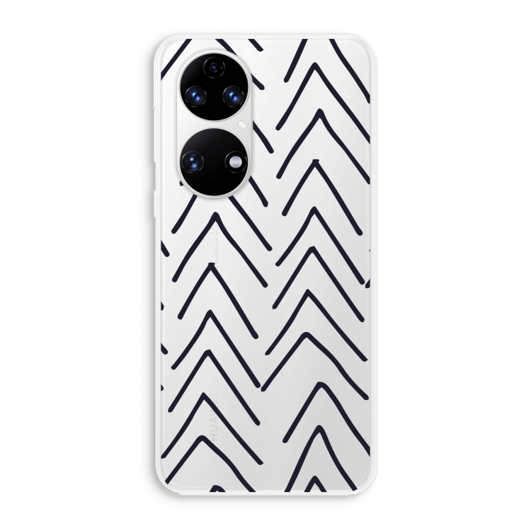Marrakech Arrows: Huawei P50 Transparant Hoesje