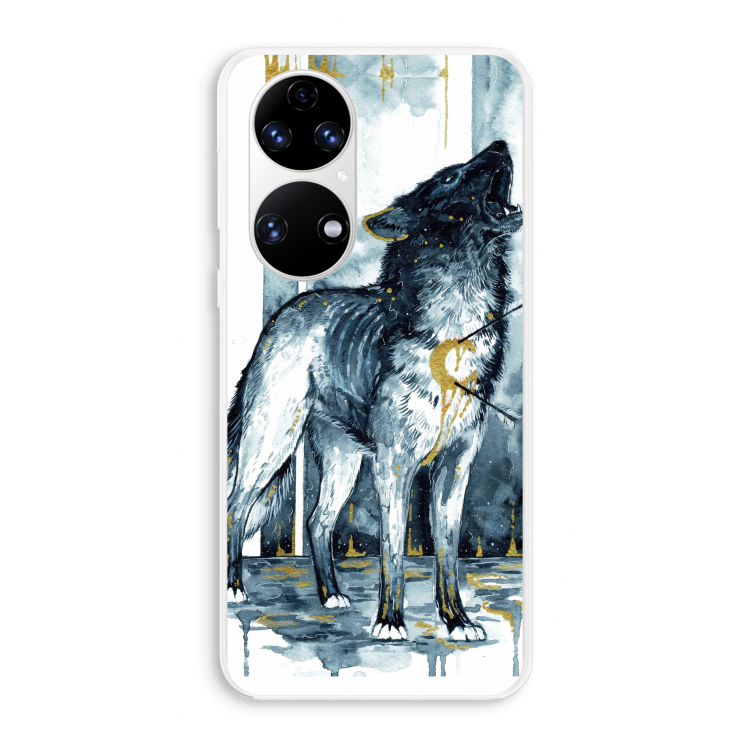 Bleeding Soul: Huawei P50 Transparant Hoesje