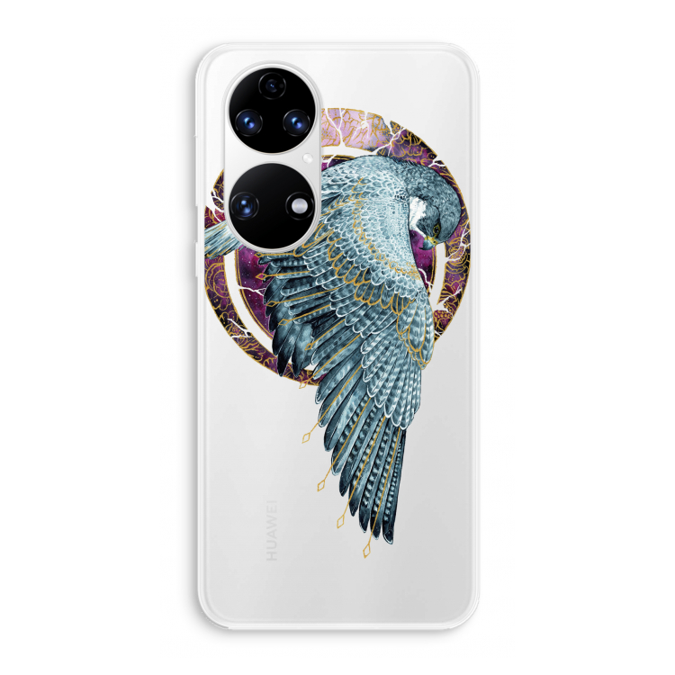Golden Falcon: Huawei P50 Transparant Hoesje