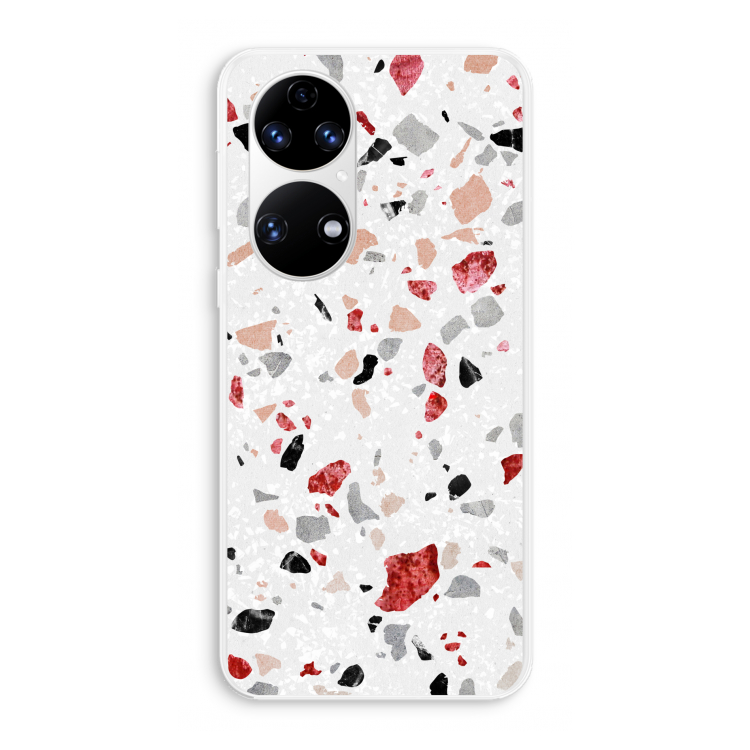 Terrazzo N°12: Huawei P50 Transparant Hoesje