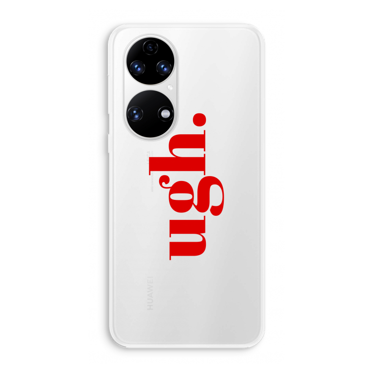 Ugh: Huawei P50 Transparant Hoesje