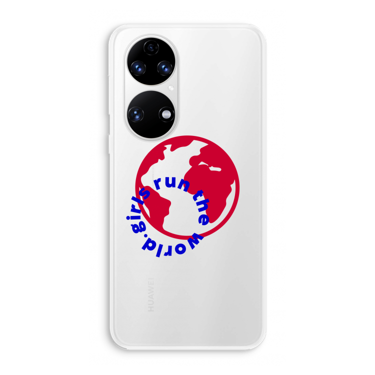 Run The World: Huawei P50 Transparant Hoesje