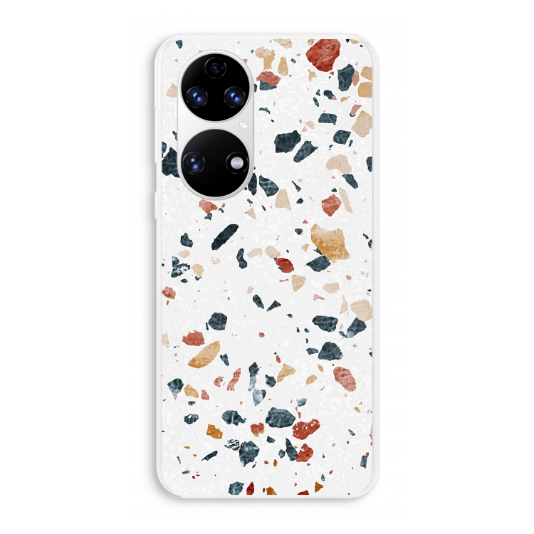 Terrazzo N°4: Huawei P50 Transparant Hoesje