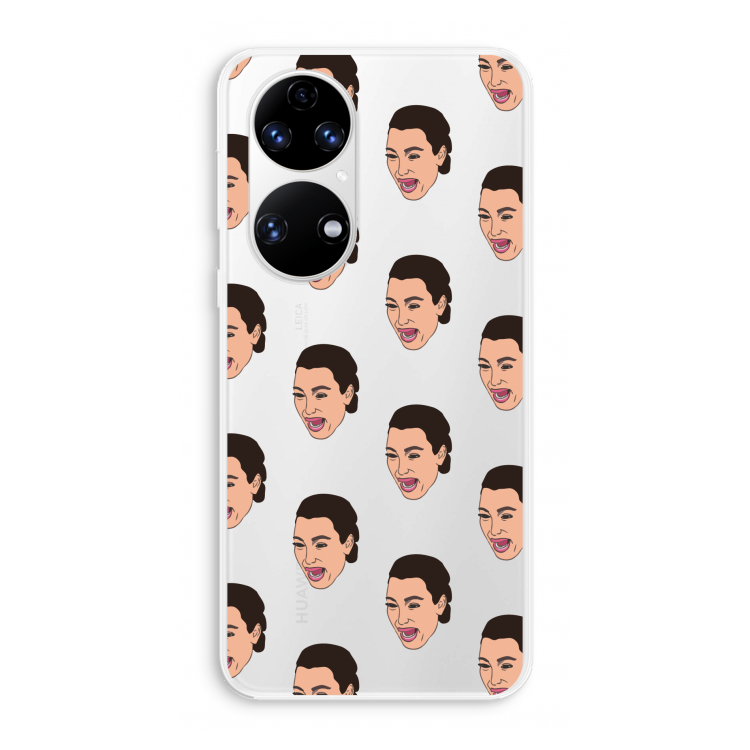 Ugly Cry Call: Huawei P50 Transparant Hoesje