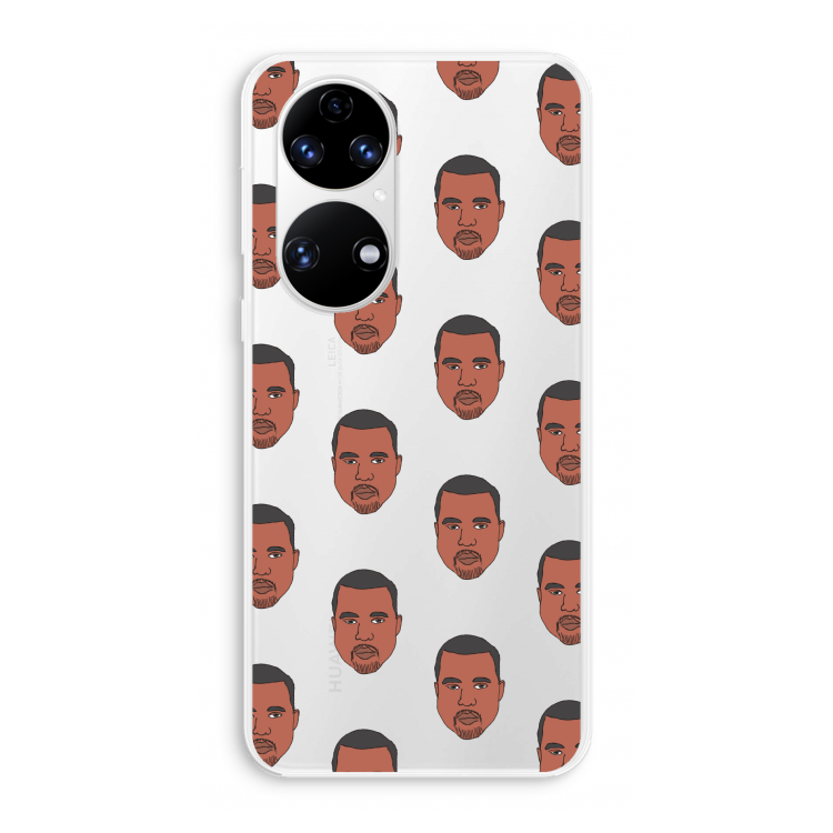 Kanye Call Me?: Huawei P50 Transparant Hoesje