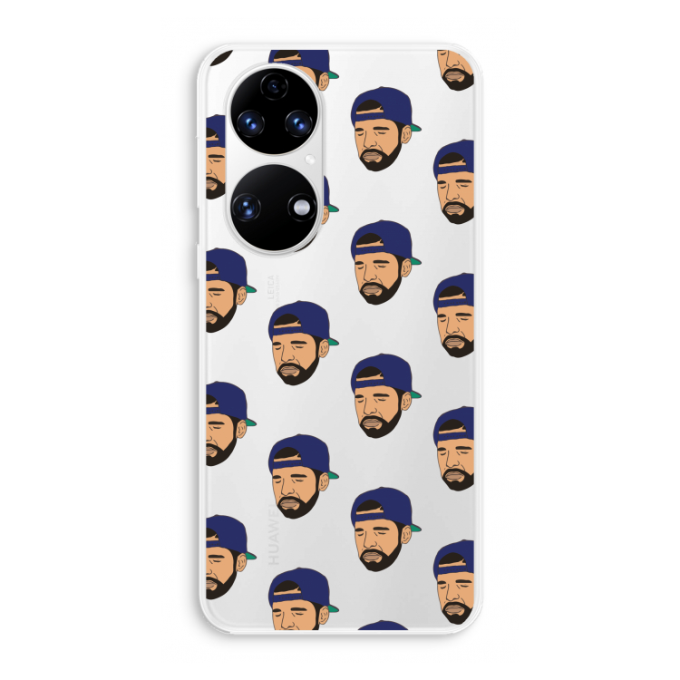 Drake Away: Huawei P50 Transparant Hoesje
