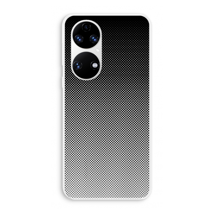 Musketon Halftone: Huawei P50 Transparant Hoesje