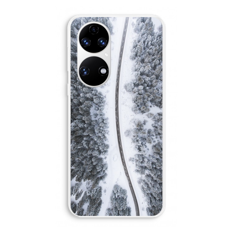 Snøfall: Huawei P50 Transparant Hoesje
