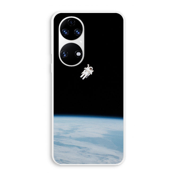 Alone in Space: Huawei P50 Transparant Hoesje