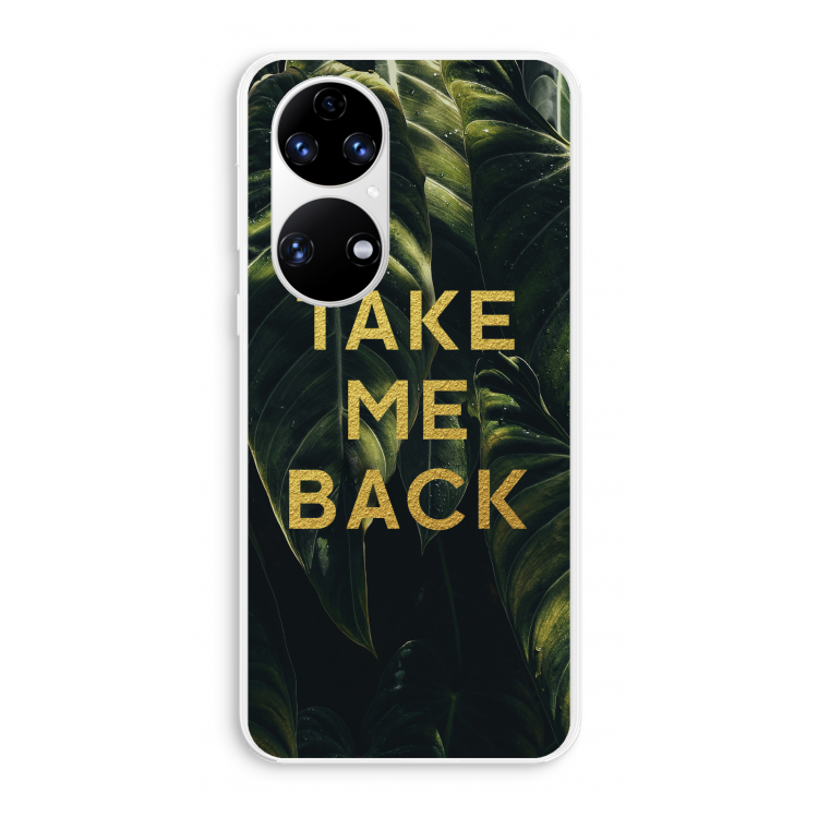 Take me back: Huawei P50 Transparant Hoesje