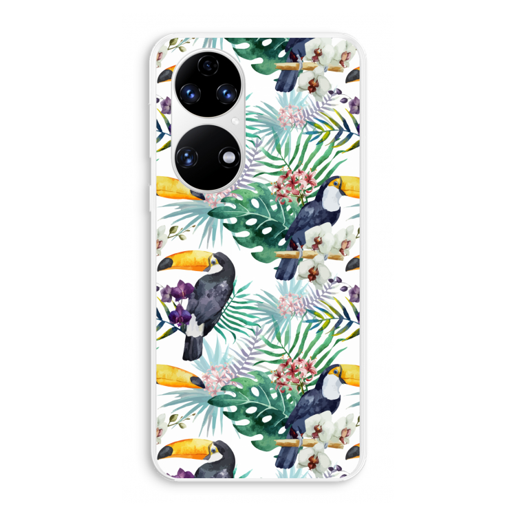 Tukans: Huawei P50 Transparant Hoesje